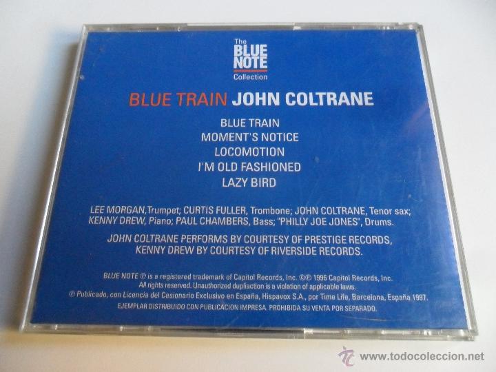 CDs de m&uacute;sica: JOHN COLTRANE . BLUE TRAIN (BLUE NOTE) - Foto 2