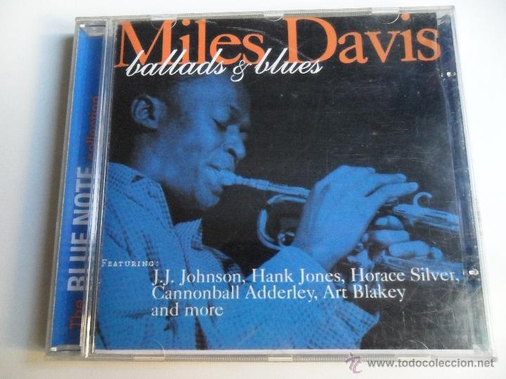 CDs de m&uacute;sica: MILES DAVIS . BALLADS & BLUES (BLUE NOTE) - Foto 1