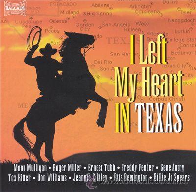 CDs de m&uacute;sica: I LEFT MY HEART IN TEXAS - Foto 1
