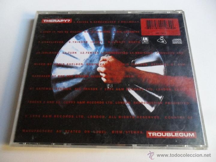 CDs de m&uacute;sica: THERAPY . TROUBLEGUM - Foto 2