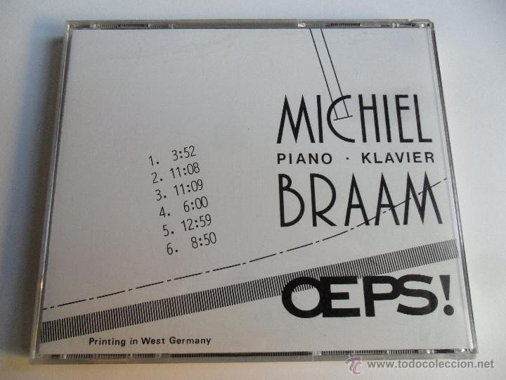 CDs de m&uacute;sica: MICHIEL BRAAM . OEPS! - Foto 2