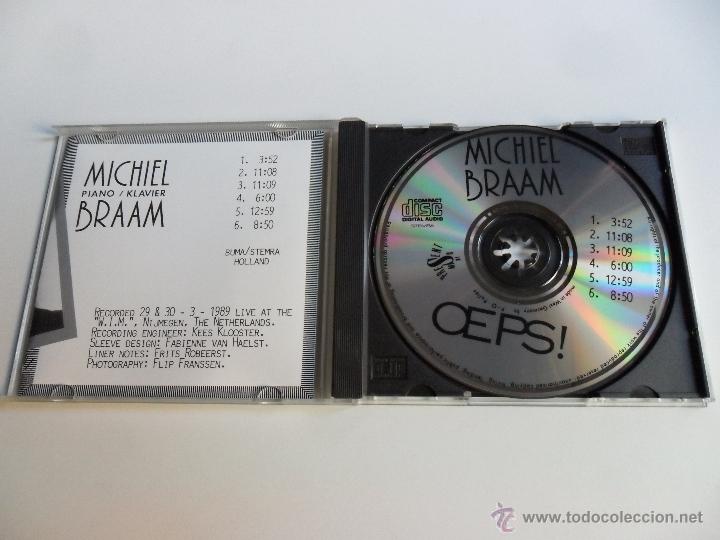 CDs de m&uacute;sica: MICHIEL BRAAM . OEPS! - Foto 3