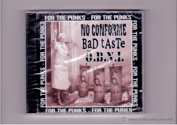 CDs de m&uacute;sica: NO CONFORME/BAD TASTE /O.B.N.I. - FOR THE PUNKS (SPLIT CD) - Foto 1