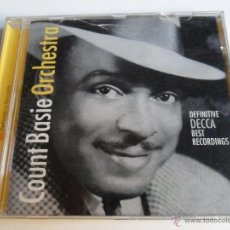 CDs de Música: COUNT BASIE ORCHESTRA DEFINITIVE DECCA BEST RECORDINGS