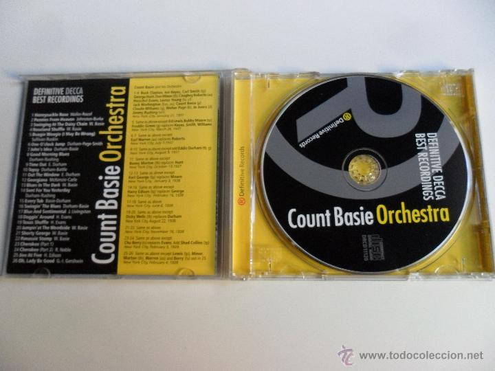 CDs de m&uacute;sica: COUNT BASIE ORCHESTRA DEFINITIVE DECCA BEST RECORDINGS - Foto 3