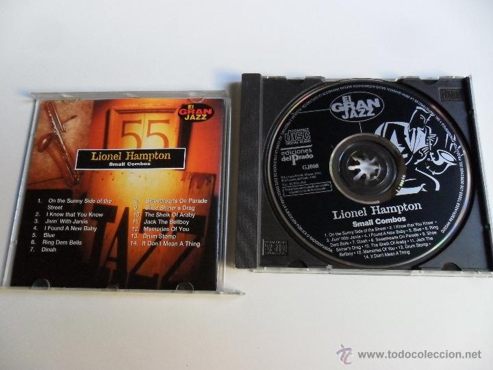 CDs de m&uacute;sica: LIONEL HAMPTON . SMALL COMBOS - Foto 3