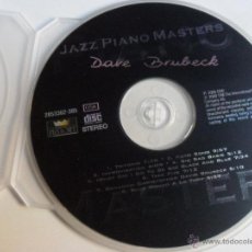 CDs de Música: JAZZ PIANO MASTERS DAVE BRUBECK
