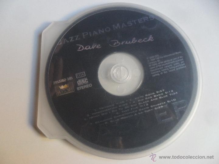 CDs de m&uacute;sica: JAZZ PIANO MASTERS DAVE BRUBECK - Foto 2
