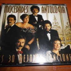 CDs de Música: MOCEDADES ANTOLOGIA SUS 30 MEJORES CANCIONES DOBLE CD ALBUM PLACIDO DOMINGO JOSE LUIS PERALES 1994