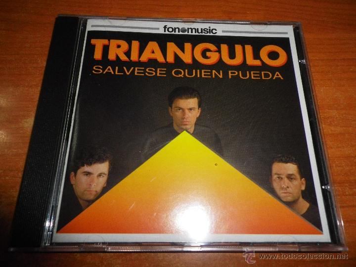 CDs de m&uacute;sica: TRIANGULO Salvese quien pueda CD ALBUM DEL A&Ntilde;O 1994 CONTIENE 12 TEMAS FONOMUSIC MUY RARO