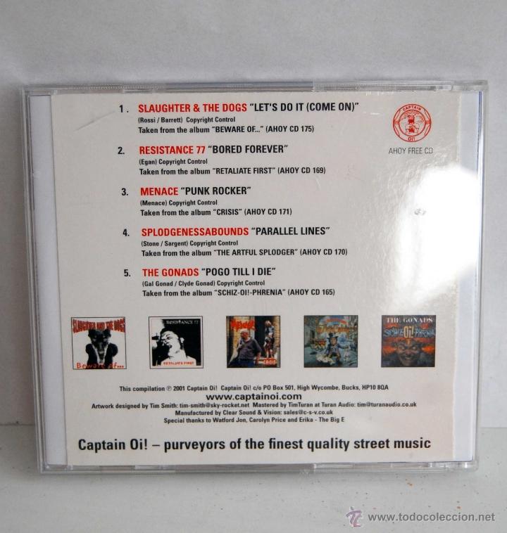 CDs de m&uacute;sica: CAPTAIN OI! RECORDS OI - Foto 2