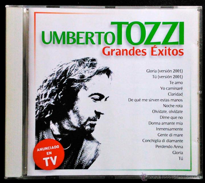 CDs de m&uacute;sica: UMBERTO TOZZI, GRANDES &Eacute;XITOS - CD - Foto 1