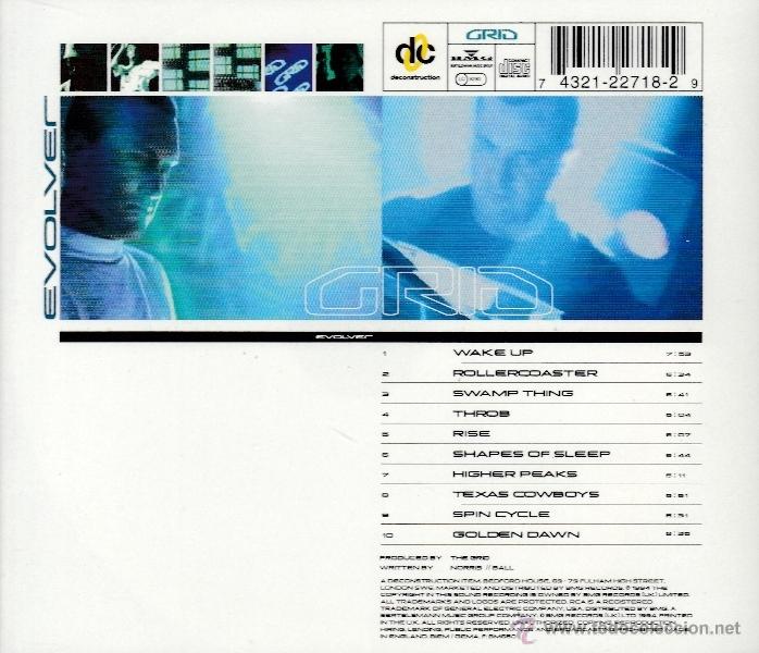 CDs de m&uacute;sica: GRID - EVOLVER - compact disc.mirar portes antes de comprar - Foto 2