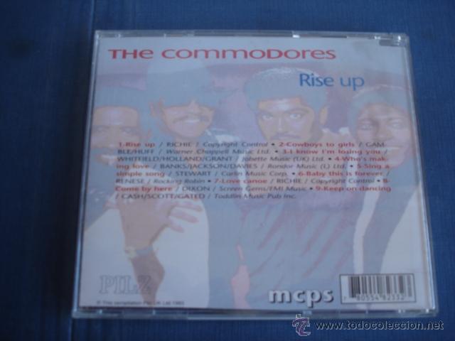 CDs de m&uacute;sica: THE COMMODORES RISE UP - Foto 2