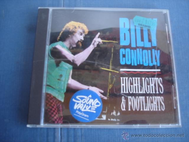 CDs de m&uacute;sica: BILLY CONNOLLY   HIGHLIGHTS & FOOTLIGHTS - Foto 1