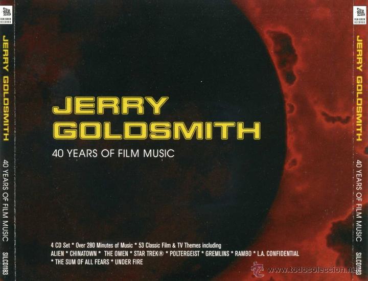 B.s.o. Original * Jerry Goldsmith: 40 Years Of - Comprar CDs De Música ...