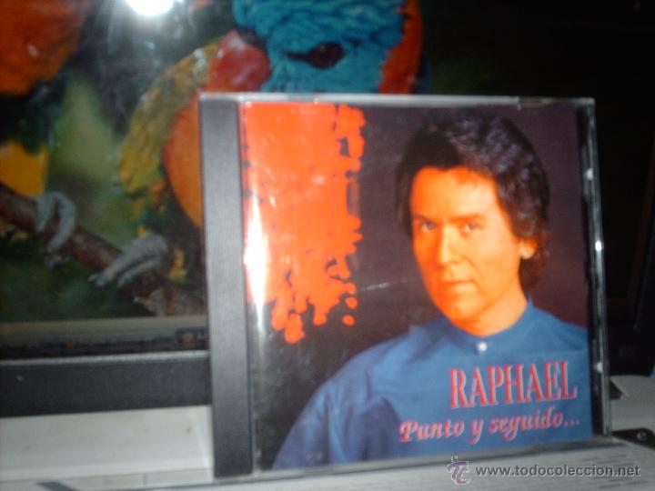 CDs de m&uacute;sica: RAPHAEL - PUNTO Y SEGUIDO cd original 1996 - Foto 1