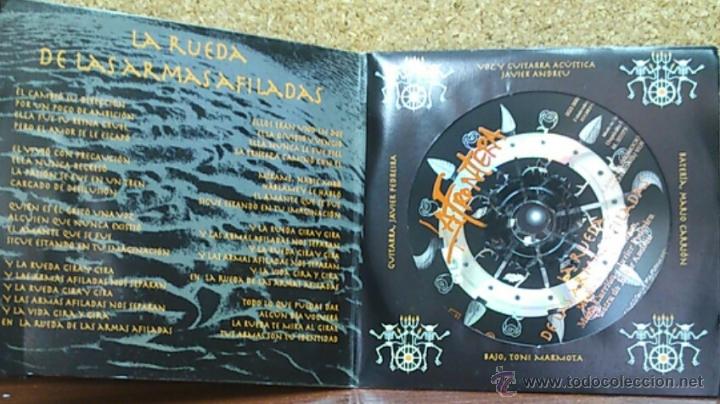CDs de m&uacute;sica: LA FRONTERA.........LA RUEDA DE LAS ARMAS AFILADA. - Foto 2