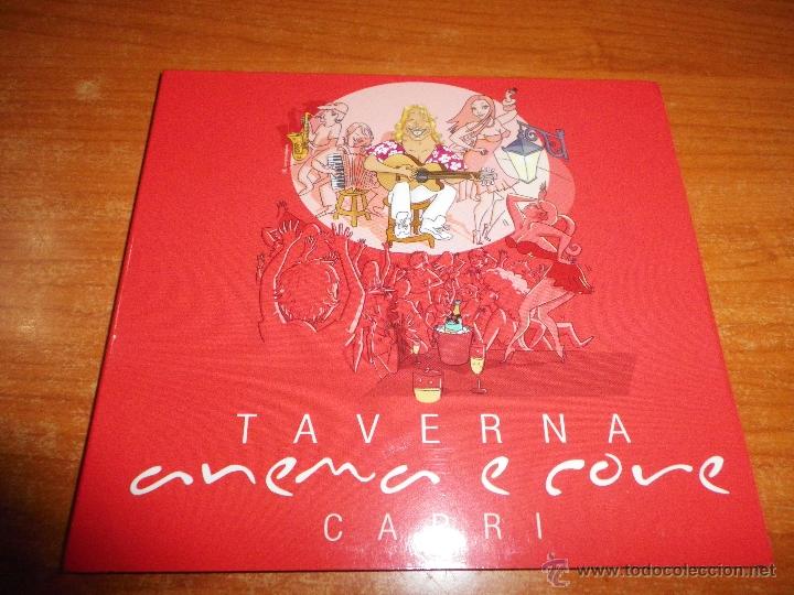 CDs de m&uacute;sica: TAVERNA Anema e core di CAPRI CD ALBUM HECHO EN ITALIA DIGIPACK GUIDO LEMBO LORENZA MARMO 18 TEMAS