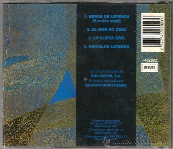 CDs de m&uacute;sica: CD HEROES DEL SILENCIO : HEROE DE LEYENDA (VERSION MAXI ) - Foto 2