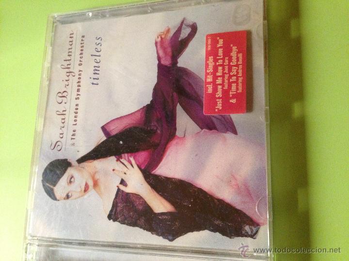 CDs de m&uacute;sica: Sarah brightman .timeless - Foto 1