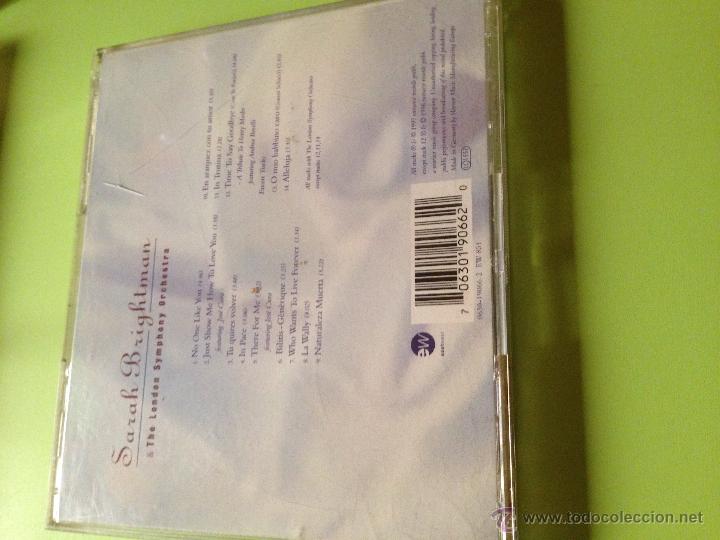 CDs de m&uacute;sica: Sarah brightman .timeless - Foto 2