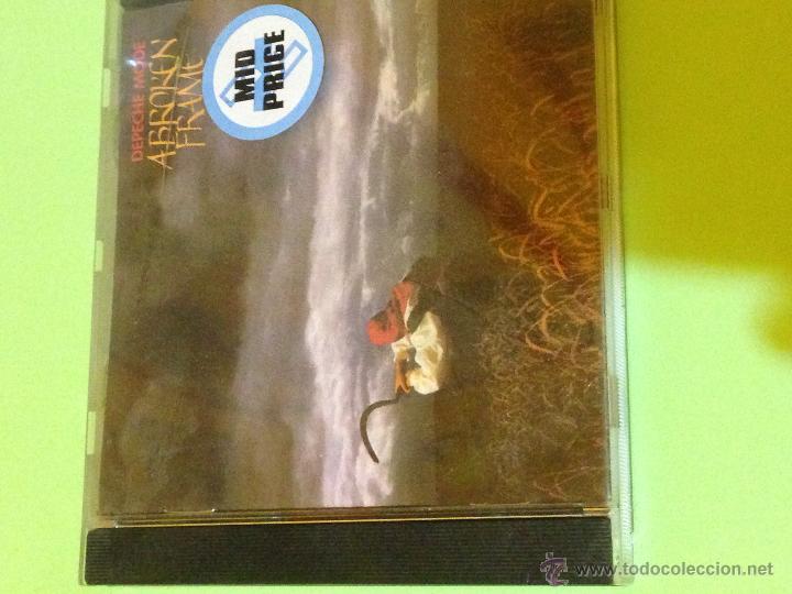 CDs de m&uacute;sica: Cd depeche mode.abroken frame - Foto 1