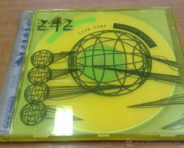 CDs de m&uacute;sica: Cd - 242 - live code - car82 - Foto 1