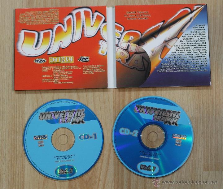 CDs de m&uacute;sica: UNIVERSAL TRAXX VOL 1 DIGIPACK 2 CD - Foto 2