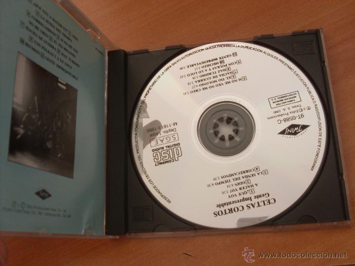 CDs de m&uacute;sica: CELTAS CORTOS (GENTE IMPRESENTABLE) CD 11 TRACKS 1990 TWINS (CDIB9) - Foto 2