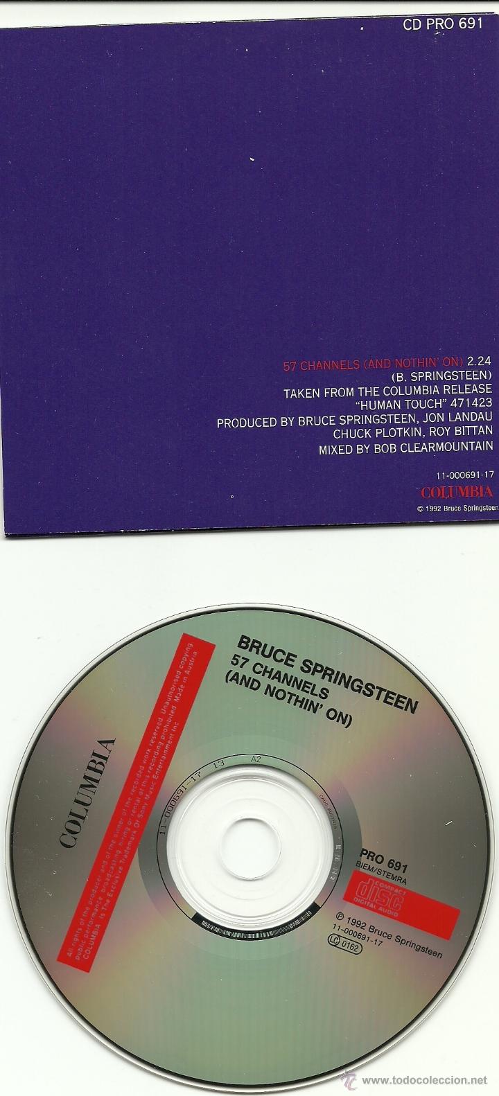 CDs de m&uacute;sica: BRUCE SPRINGSTEEN. 57 Channels (and nothinon) (cd-single 1992) - Foto 2