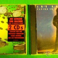 CDs de Música: CD JOE SATRIANI TIME MACHINE DOBLE Y FLYNG IN A BLUE DREAM
