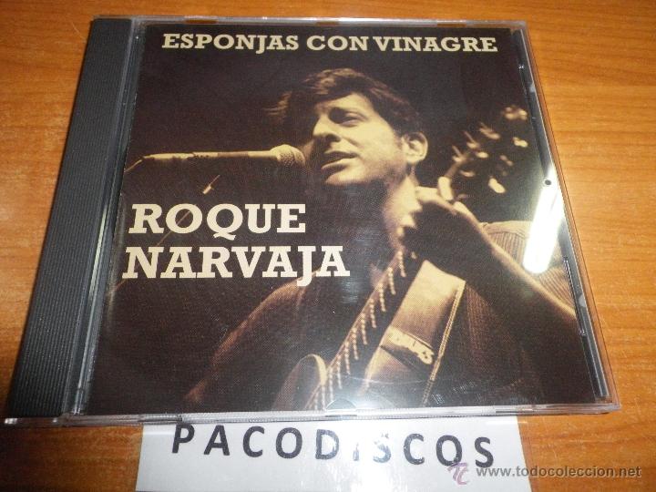 CD de M&uacute;sica: ROQUE NARVAJA Esponjas con vinagre CD ALBUM DEL A&Ntilde;O 1999 CONTIENE 15 TEMAS MUY RARO COLECCIONISTAS