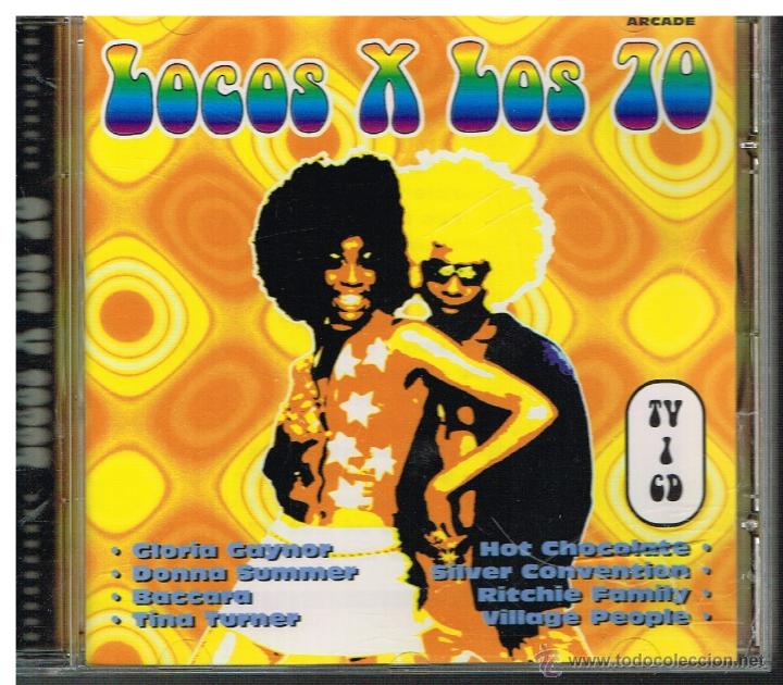 CDs de m&uacute;sica: Locos x los 70 - Cd 1998 - Foto 1