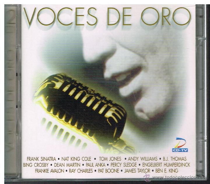 CDs de m&uacute;sica: Voces de oro - 2 Cds 1998 - Foto 1