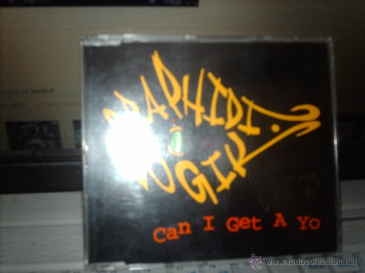 CDs de m&uacute;sica: GRAPHIDI LOGIK CAN I GET A YO CD-MAXI 4 TRACKS-1994 - Foto 1