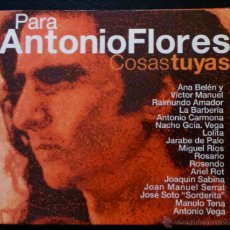 CDs de Música: PARA ANTONIO FLORES. ANA BELÉN, ROSENDO, NACHO GARCÍA VEGA, ANTONIO VEGA, MIGUEL RÍOS... CD DIGIPAK