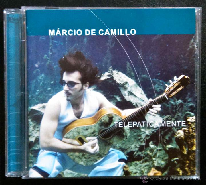 CDs de m&uacute;sica: M&Aacute;RCIO DE CAMILLO - TELEPATICAMENTE (BRASIL) - CD - Foto 1