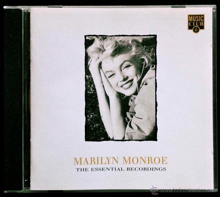 CDs de m&uacute;sica: MARILYN MONROE, THE ESSENTIAL RECORDINGS - CD - Foto 1