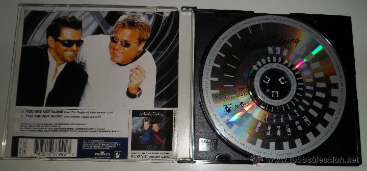 CDs de m&uacute;sica: CD SINGLE DE MODERN TALKING. YOU ARE NOT ALONE (2 VERSIONES) - Foto 1