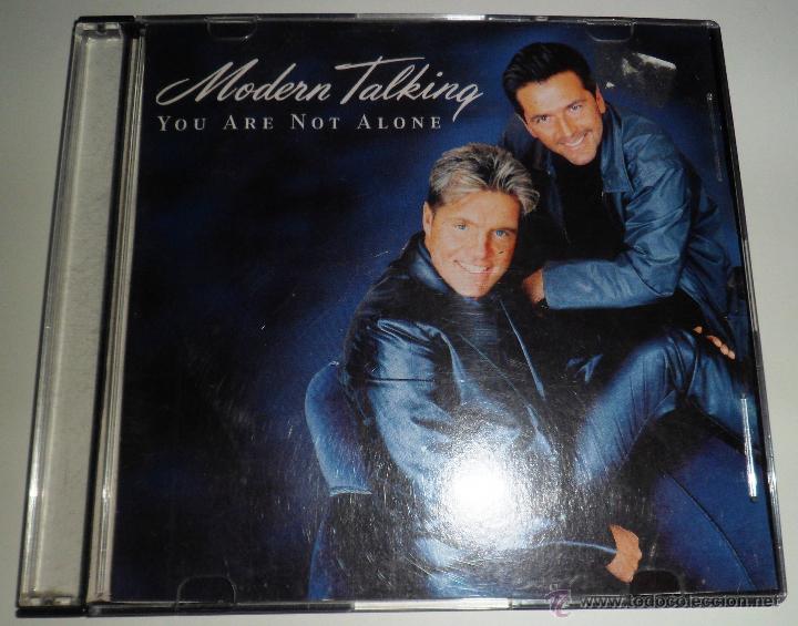 CDs de m&uacute;sica: CD SINGLE DE MODERN TALKING. YOU ARE NOT ALONE (2 VERSIONES) - Foto 2