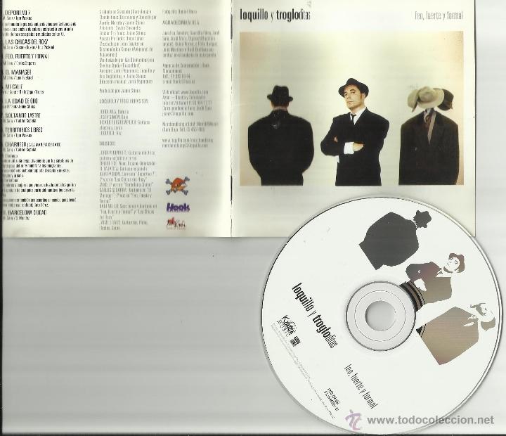 CDs de M&uacute;sica: loquillo y los trogloditas cd feo,fuerte y formal espa&ntilde;a 2001