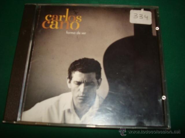 CDs de m&uacute;sica: CARLOS CANO- FORMA DE SER (PEDIDO MINIMO 4&euro;) 461 - Foto 1