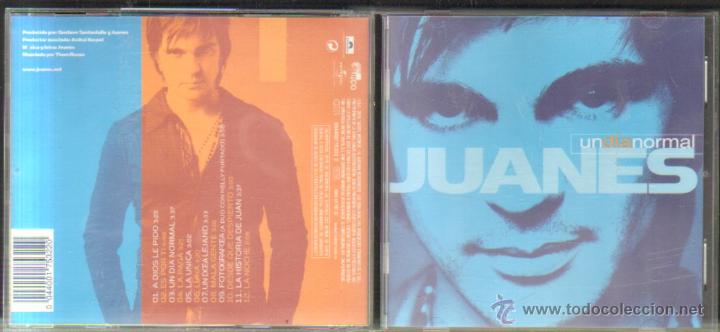 CDs de m&uacute;sica: JUANES. UN D&Iacute;A NORMAL    CD-SOLEXT-399 - Foto 1