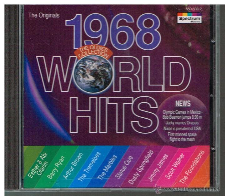 CDs de m&uacute;sica: 1968 World Hits - Cd 1994 - Foto 1