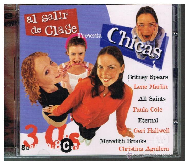 CDs de m&uacute;sica: Al salir de clase. Presenta chicas - Doble Cd 2000 - Foto 1