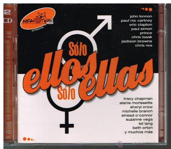 CDs de m&uacute;sica: Solo ellos, s&oacute;lo ellas - Doble Cd 2002 - Foto 1