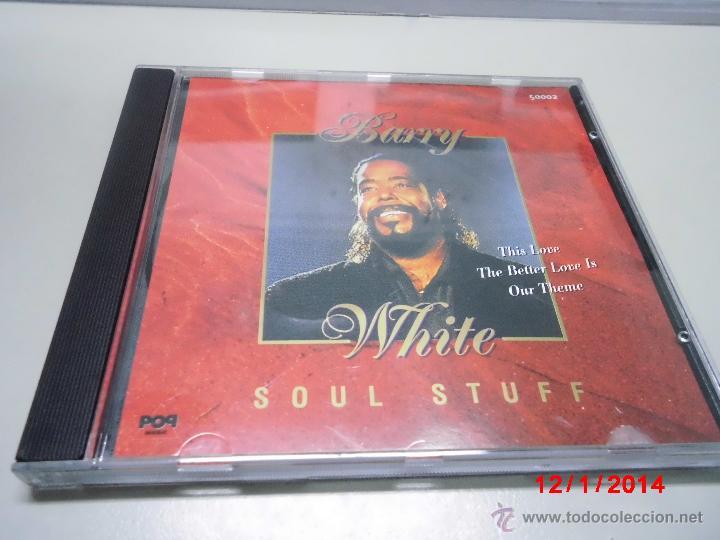 CDs de m&uacute;sica: BARRY WHITE.SOUL STUFF - Foto 1