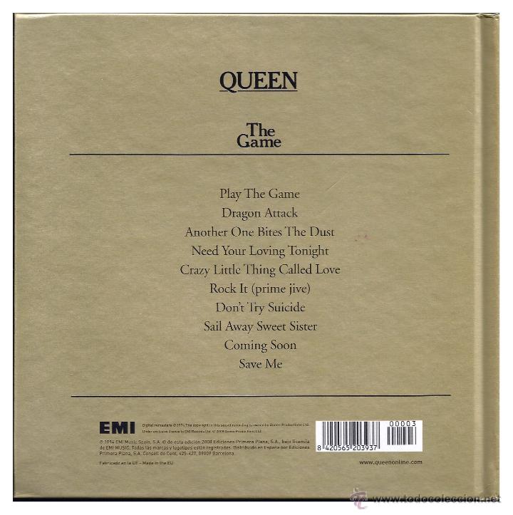 CDs de m&uacute;sica: Queen - The Game (Libro edici&oacute;n limitada con letras, etc) - Foto 2