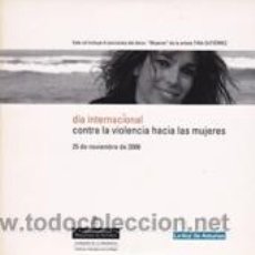 CDs de Música: CD-EP TINA GUTIERREZ DÍA INTERNACIONAL CONTRA LA VIOLENCIA HACIA LAS MUJERES (2006)/ASTURIAS